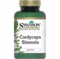 Swanson Kordicepsas (Cordyceps) 600mg kapsulės N120.