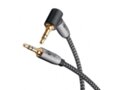 Audio kabelis 3.5mm - 3.5mm 3m, kampinis