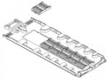 Kasetė D tipo movai FOSC-D-TRAY-RT24-1