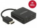 Keitiklis HDMI į HDMI + audio 3.5mm, Toslink