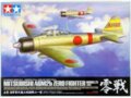 Tamiya - Mitsubishi A6M2b Zero Fighter Model 21 (Zeke), 1/32, 60317