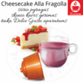 Caffe Bonini – Cheesecake Alla Fragelo – Sūrio pyragas skonio kavos gėrimo kapsulės – Dolce Gusto®* aparatams