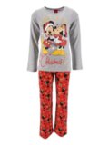 Pilka raudona kalėdinė pižama Mickey and Minnie 1937D04